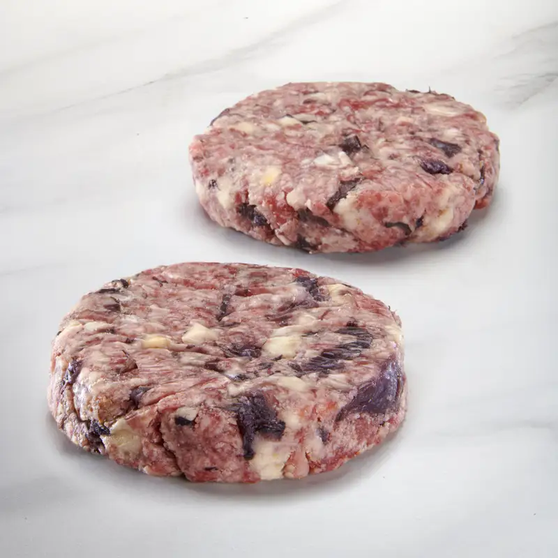 Hamburger radicchio e scamorza_risultato Hamburger radicchio e scamorza - immagine 1